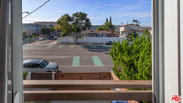 a room with a bed and a table