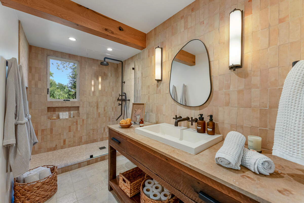 13100 Ojai Road Santa Paula, CA 93060 - Photo 13 of 60 a bathroom with a sink and a mirror