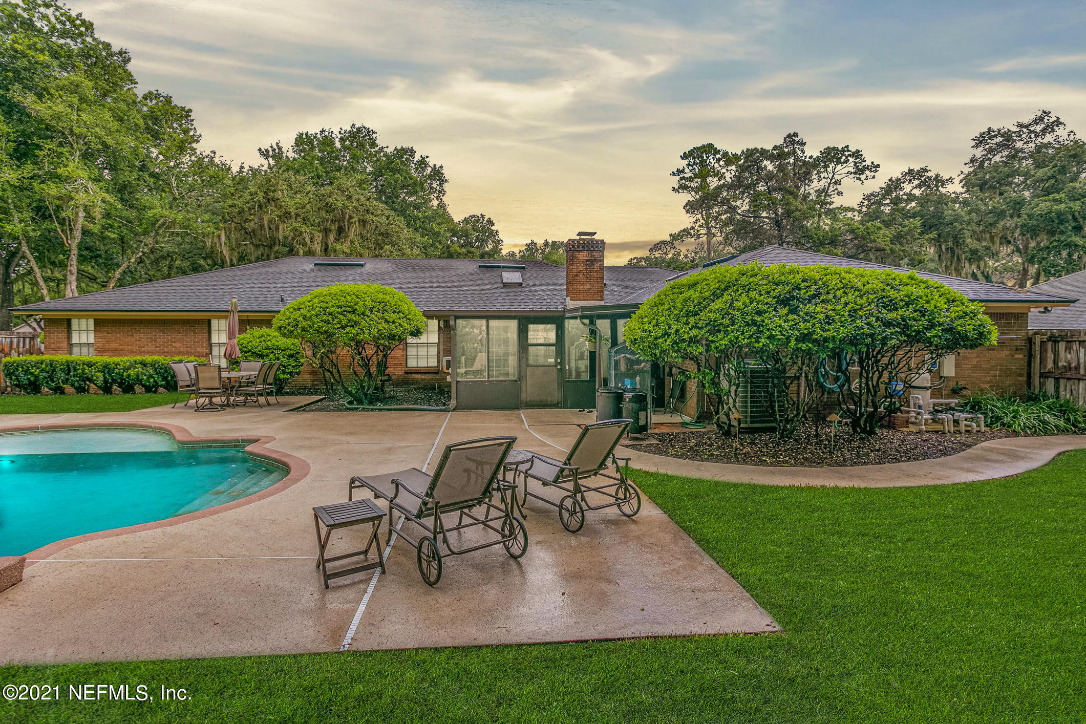 4445 River Trail Road Jacksonville, FL 32277 - Photo 45 of 68 Virtually Enhanced Back Yard