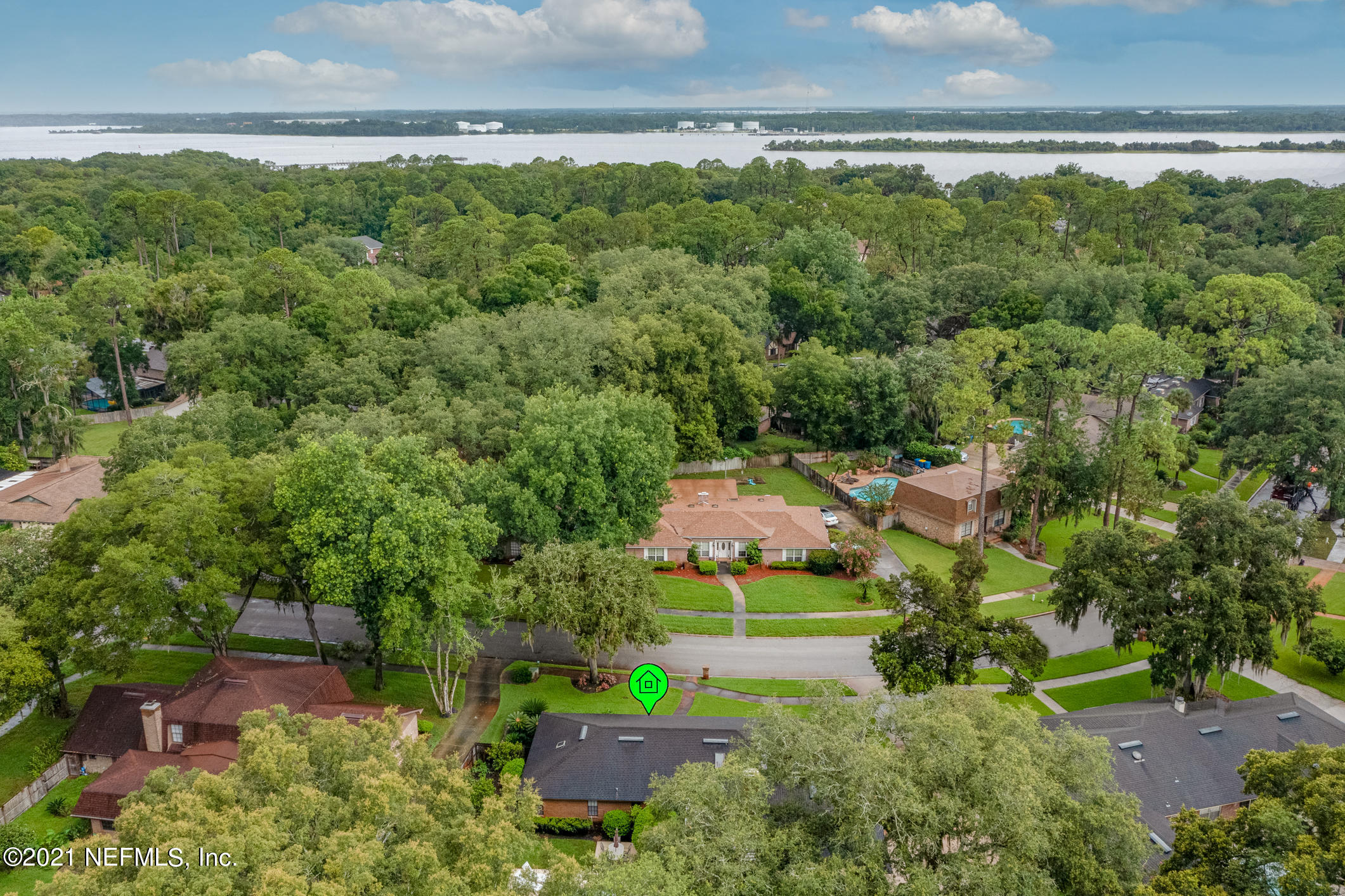 4445 River Trail Road Jacksonville, FL 32277 - Photo 62 of 68 Drone View