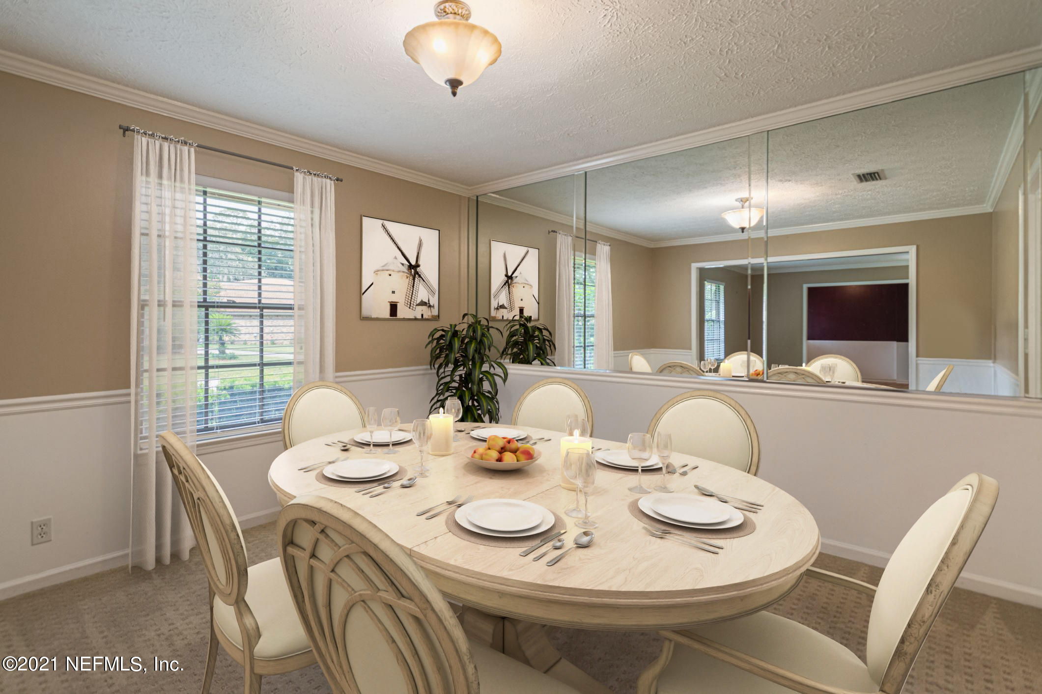 4445 River Trail Road Jacksonville, FL 32277 - Photo 10 of 68 Virtually Staged Dining Room