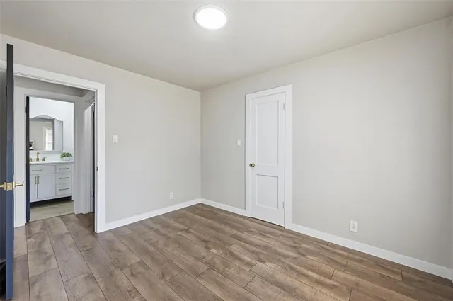 a view of empty room