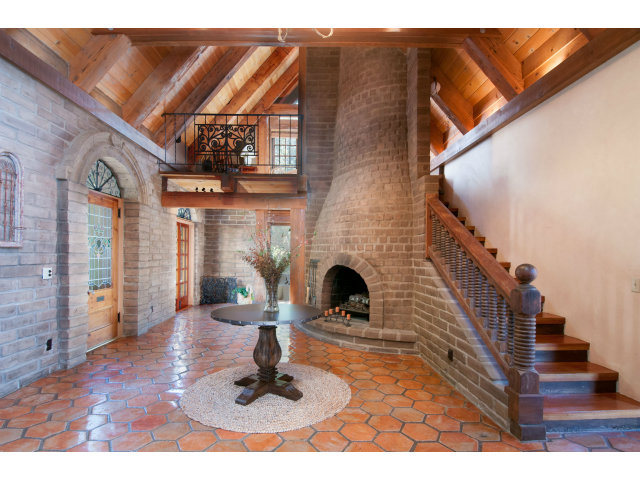 8 Mentone Road Carmel Highlands, CA 93923 - Photo 5 of 19 a view of entryway and hall with wooden floor