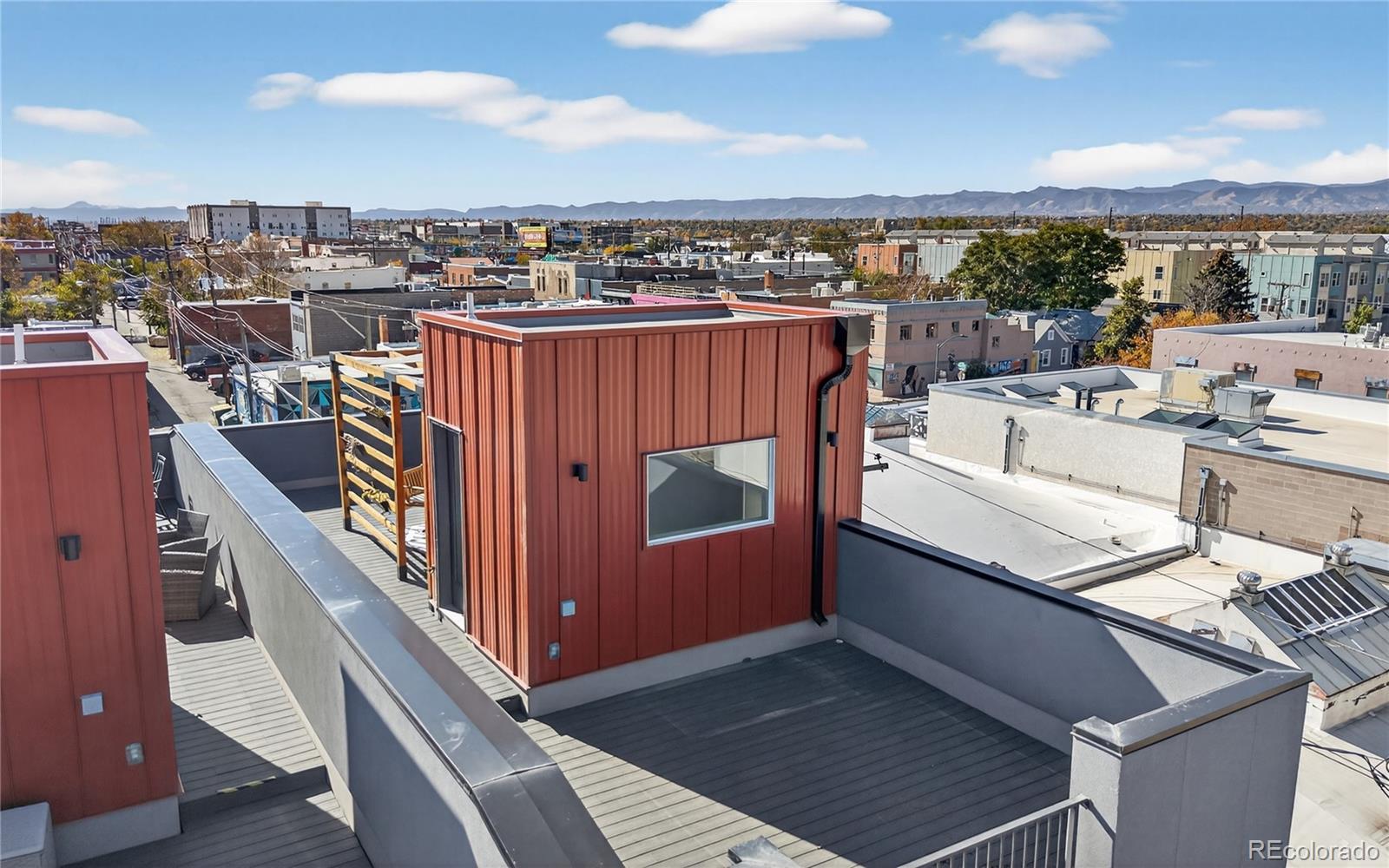 925 Inca Street, Unit 7 Denver, CO 80204 - Photo 37 of 42 a view of a balcony with two chairs