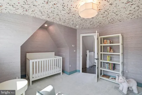 a view of a livingroom with a staircase