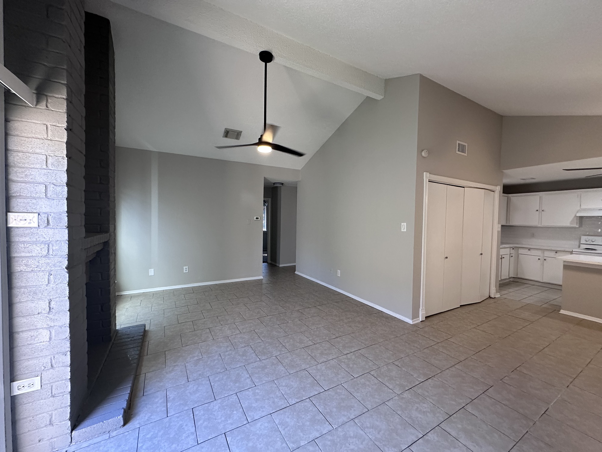 3130 Cottonshire Drive Spring, TX 77373 - Photo 11 of 32 a view of a kitchen with a sink and dishwasher cabinets