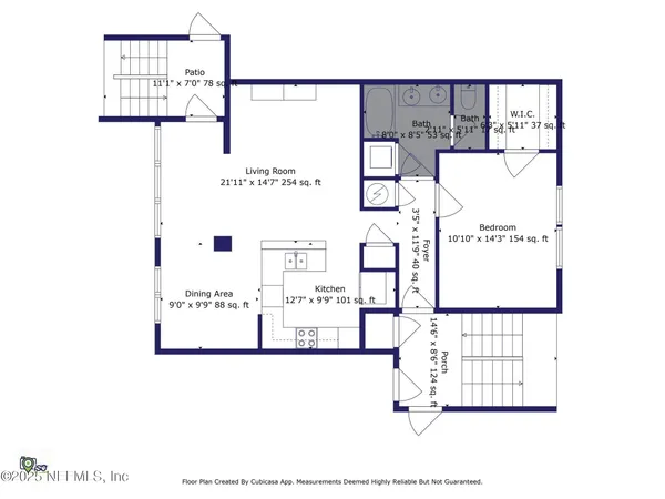 $2,200 | 108 A Laguna Villa Boulevard, Unit D22, Jacksonville Beach, FL 32250