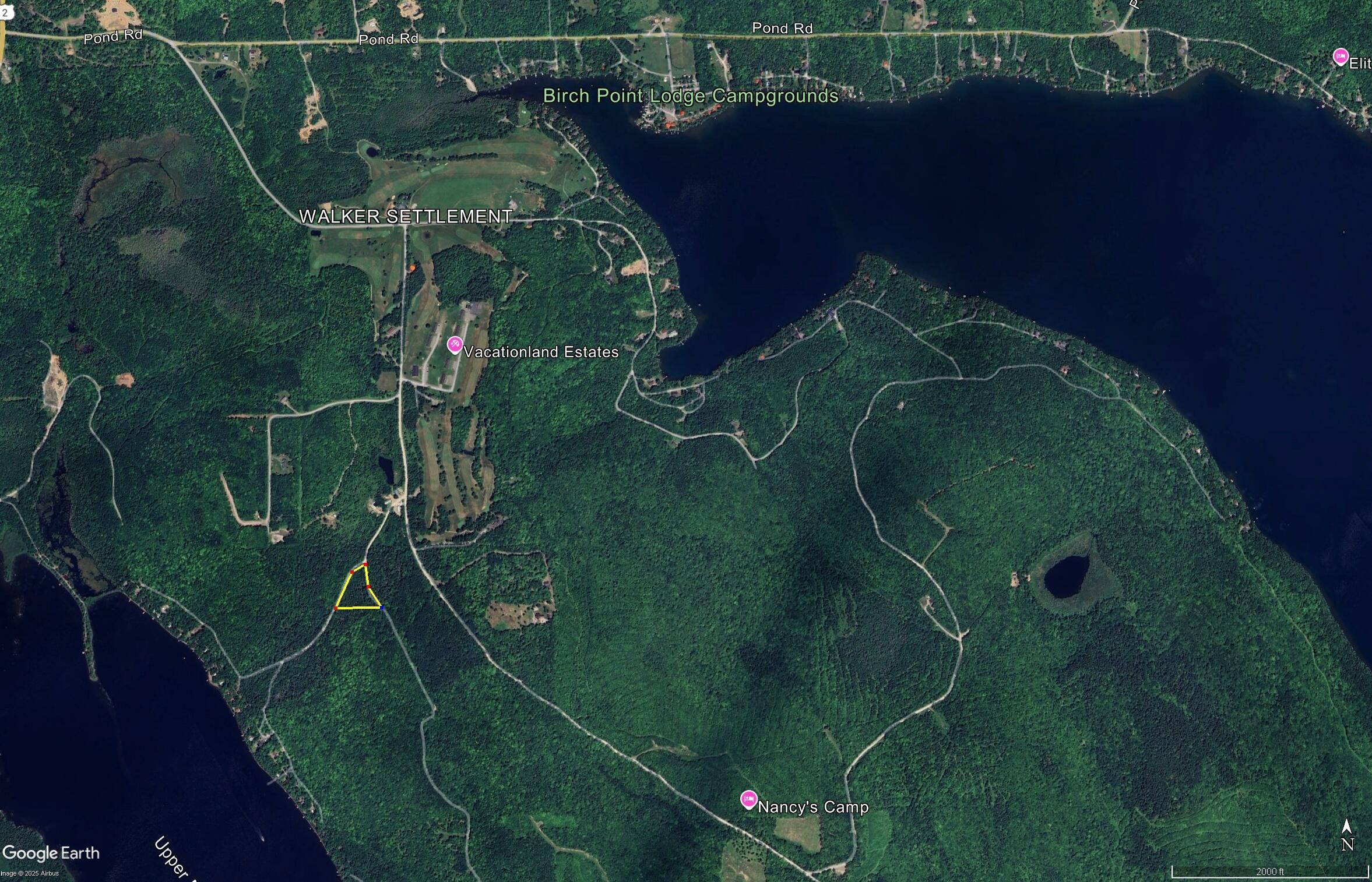 Lot I Sleeper Road Island Falls, ME 04747 - Photo 1 of 16 lotIaerial
