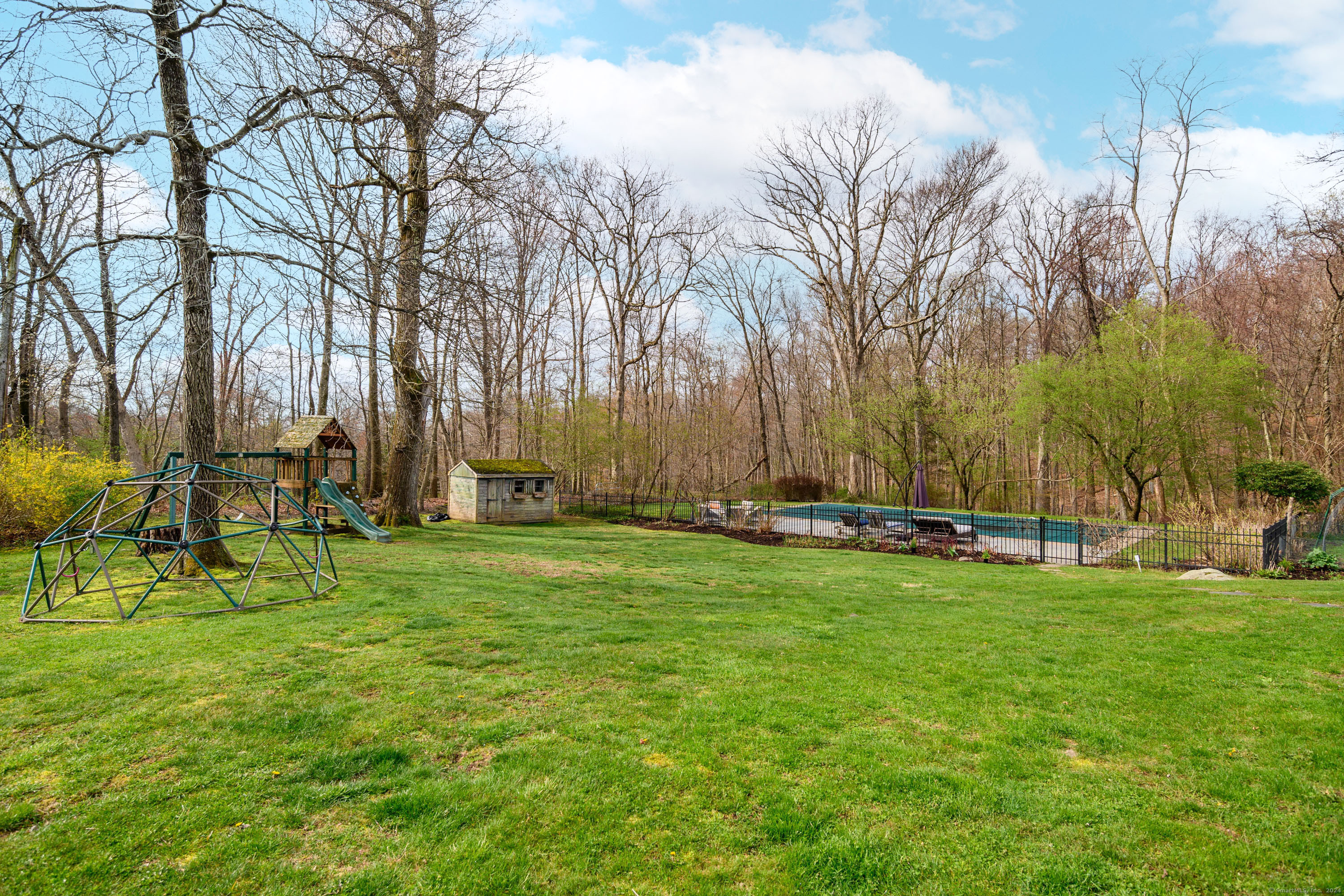 58 Woodchuck Lane Ridgefield, CT 06877 - Photo 36 of 38 a view of a park with large trees