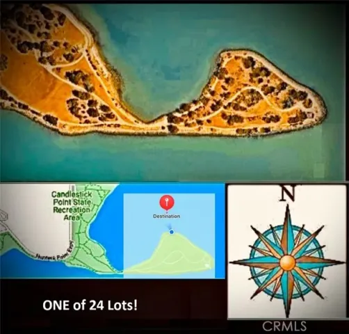 a view of lake with mountain in the background