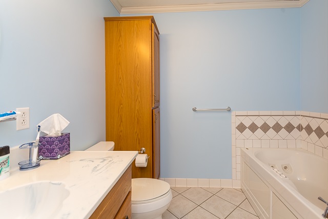 2001 Spitzer Road Broadway, VA 22815 - Photo 16 of 38 a bathroom with a sink and a bathtub