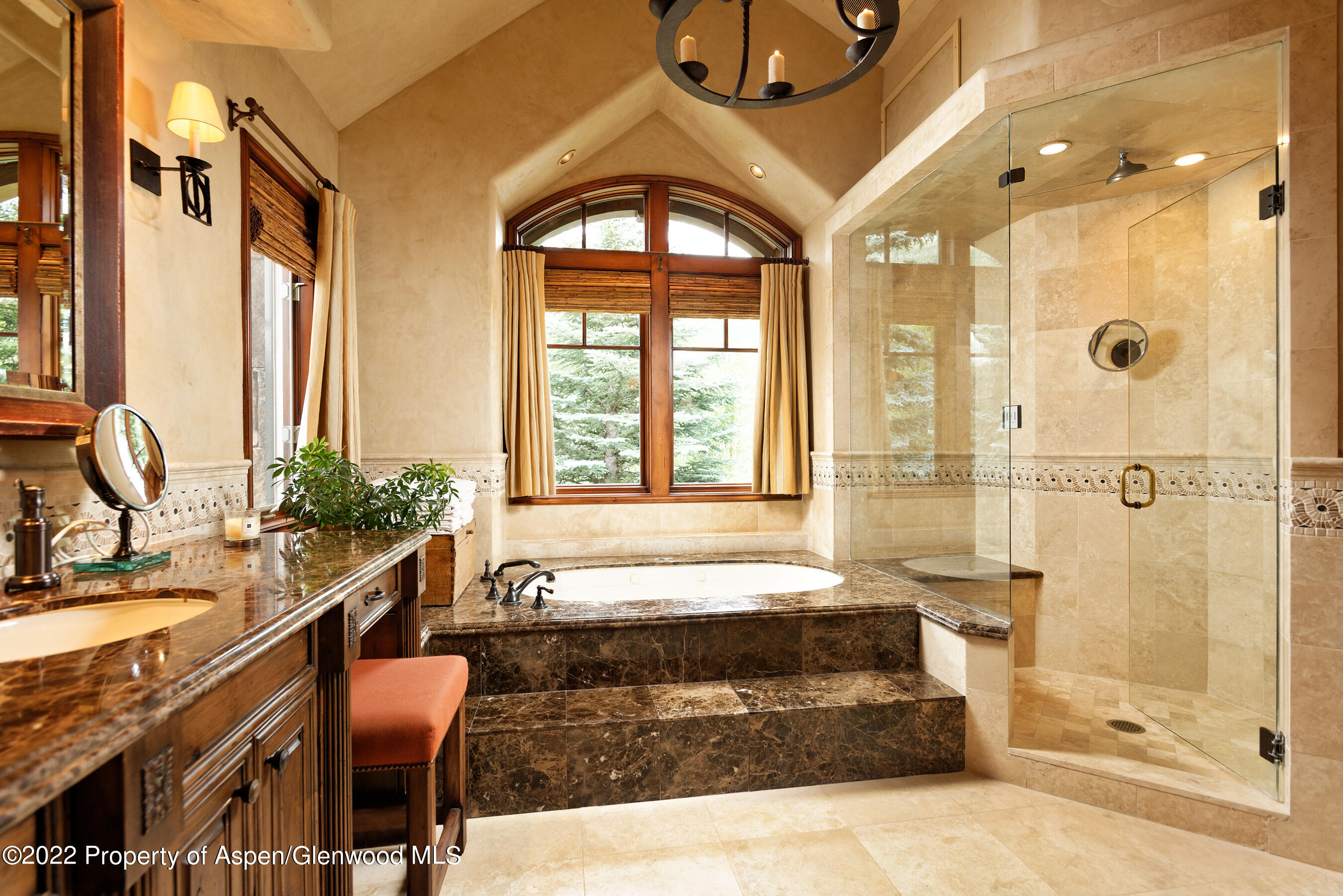 1225 Riverside Drive Aspen, CO 81611 - Photo 15 of 21 a bathroom with a bathtub and a sink