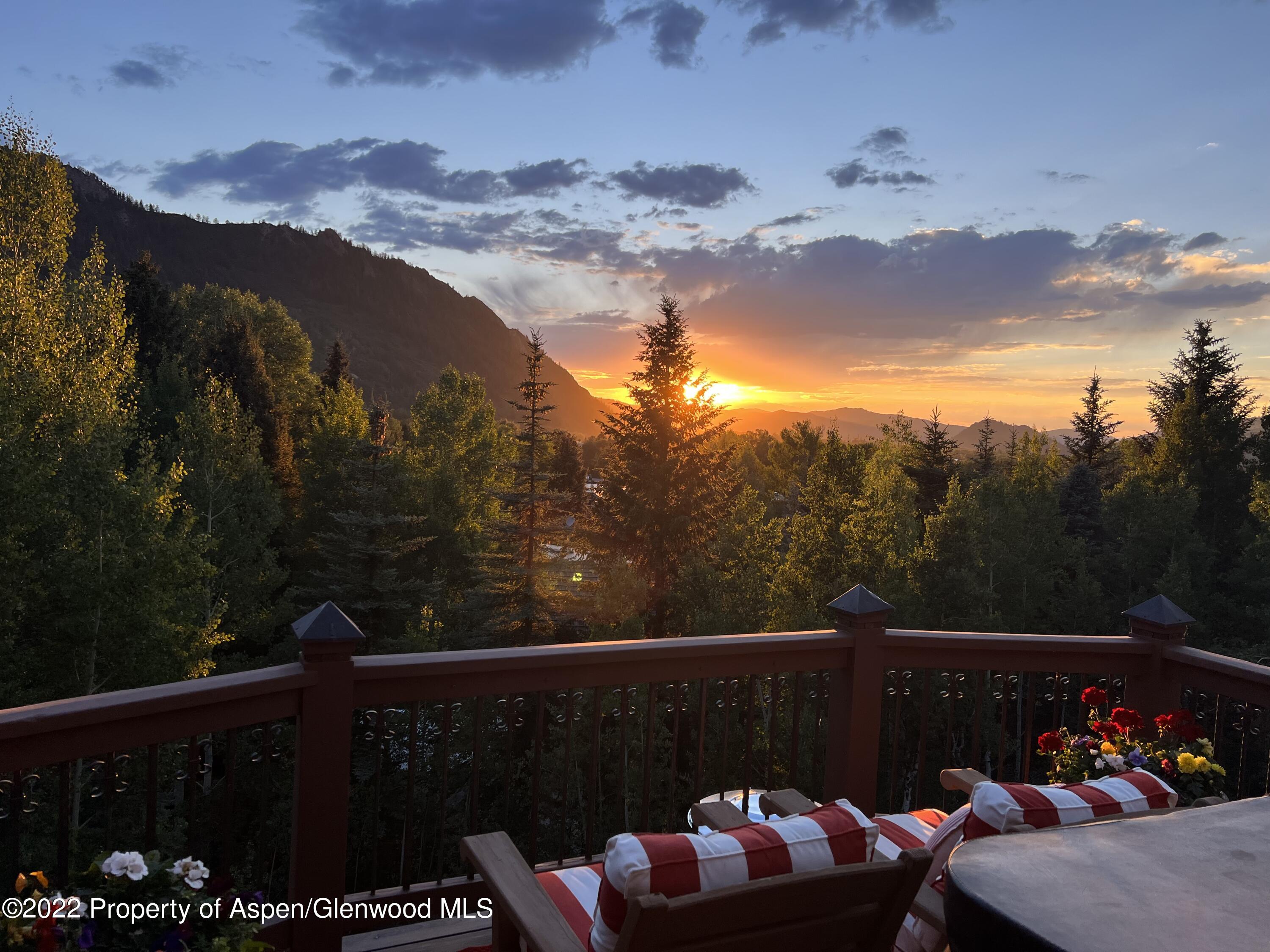 1225 Riverside Drive Aspen, CO 81611 - Photo 2 of 21 a view of a couches in the roof deck