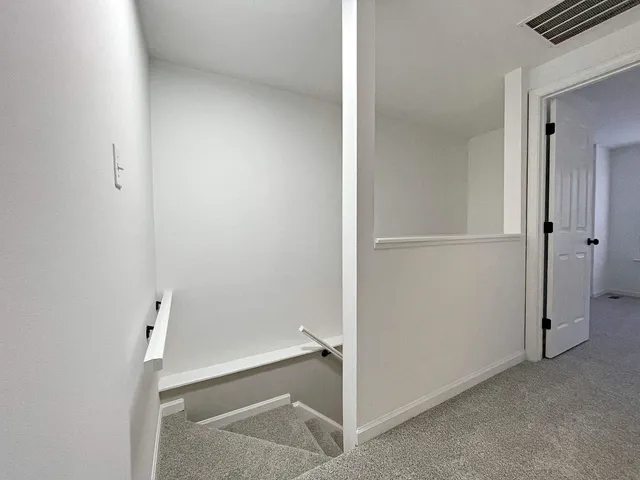 a view of closet area