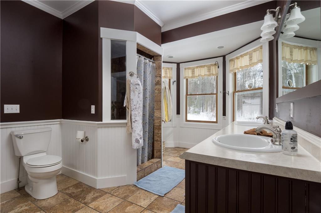 279 Intervale Road Bethel, ME 04217 - Photo 15 of 31 Master bath with bump out plumbed...