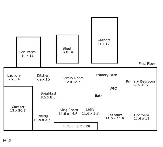 $389,900 | 5610 Genesee Drive, Durham, NC 27712