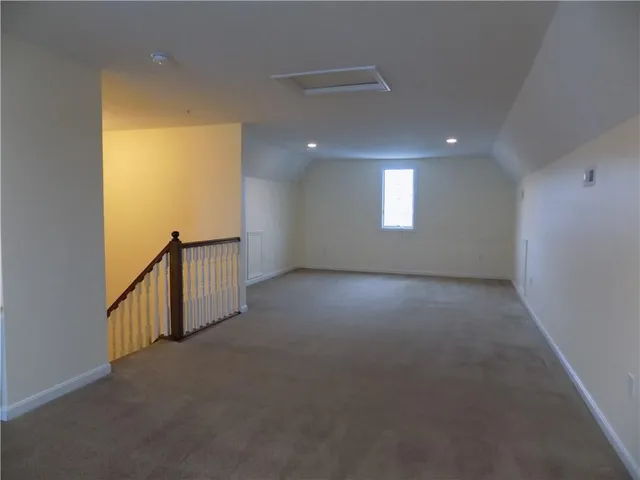 a view of empty room