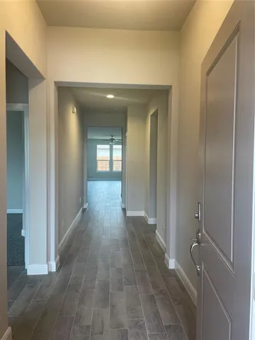 wooden floor in a gallery