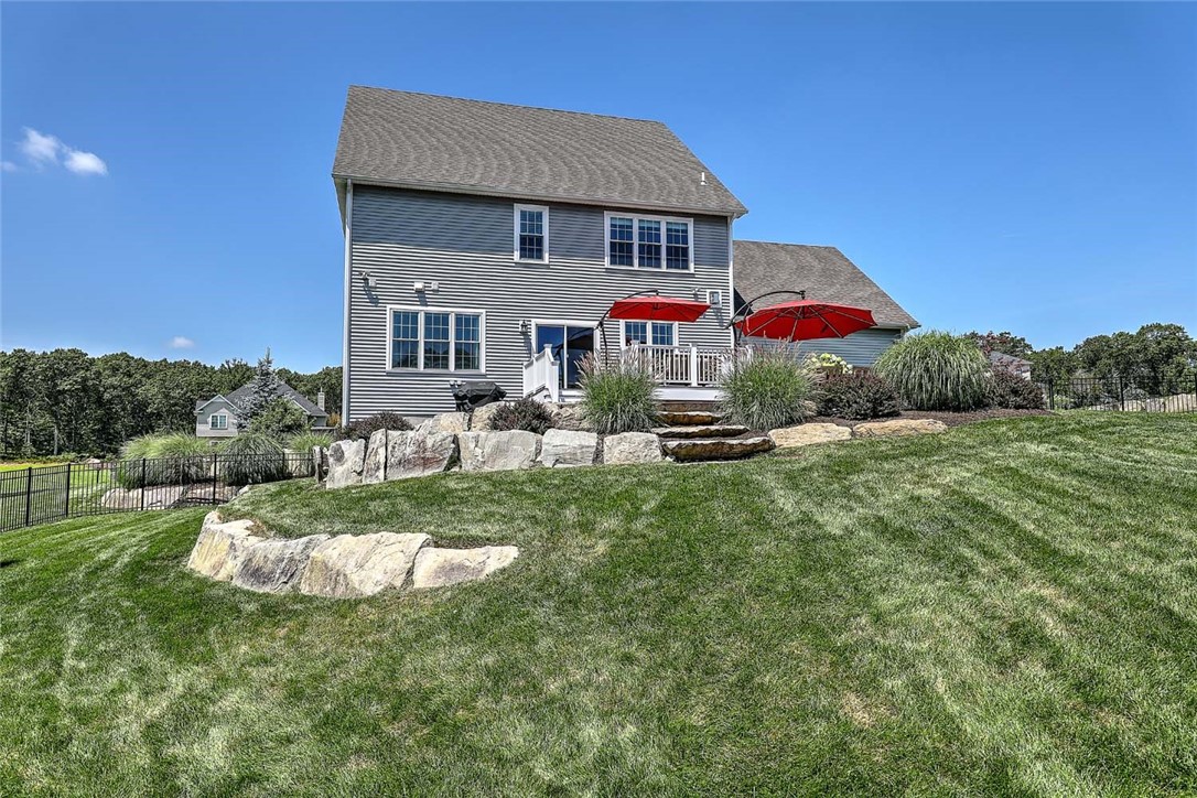 1 West Farm Road Smithfield, RI 02917 - Photo 47 of 50 Back yard view from end of lot