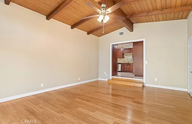 wooden floor in an empty room