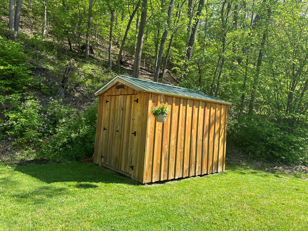155 Cherry Run Road Rouseville, PA 16344 - Photo 17 of 19 a view of outdoor space and yard