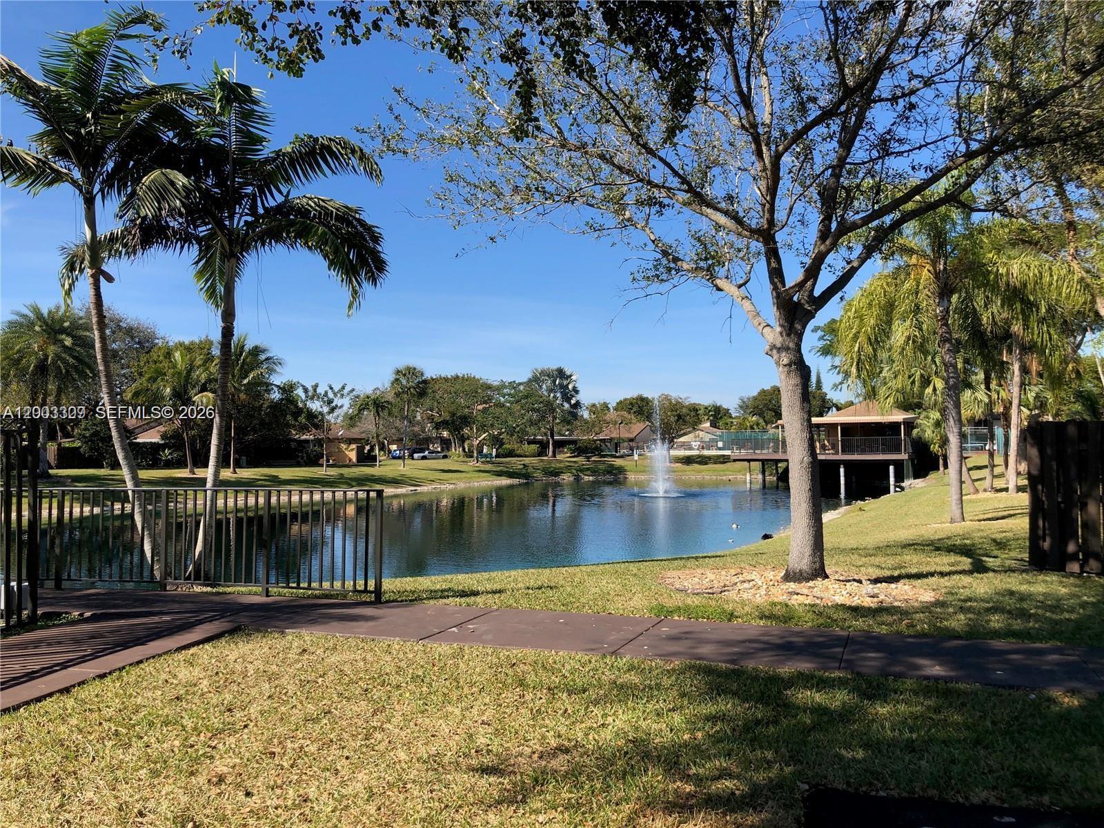 9164 Southwest 132nd Lane Miami, FL 33176 - Photo 14 of 15 a view of a house with a lake view