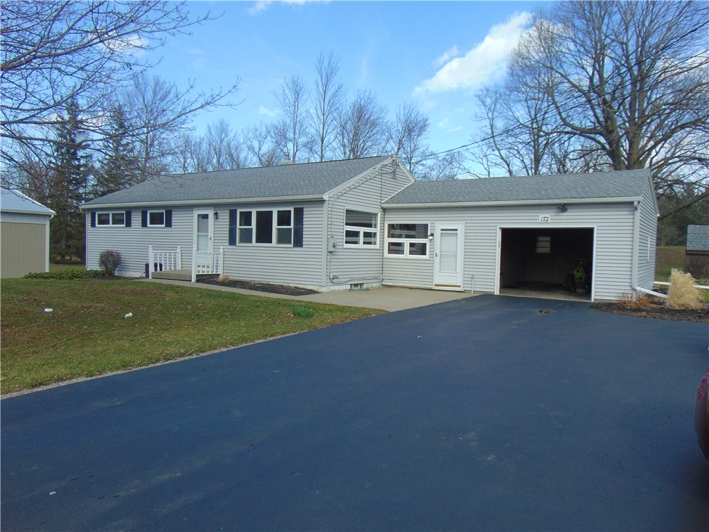 172 Basket Road Webster, NY 14580 - Photo 1 of 1 Front view with wide driveway with a 4 vehicle par