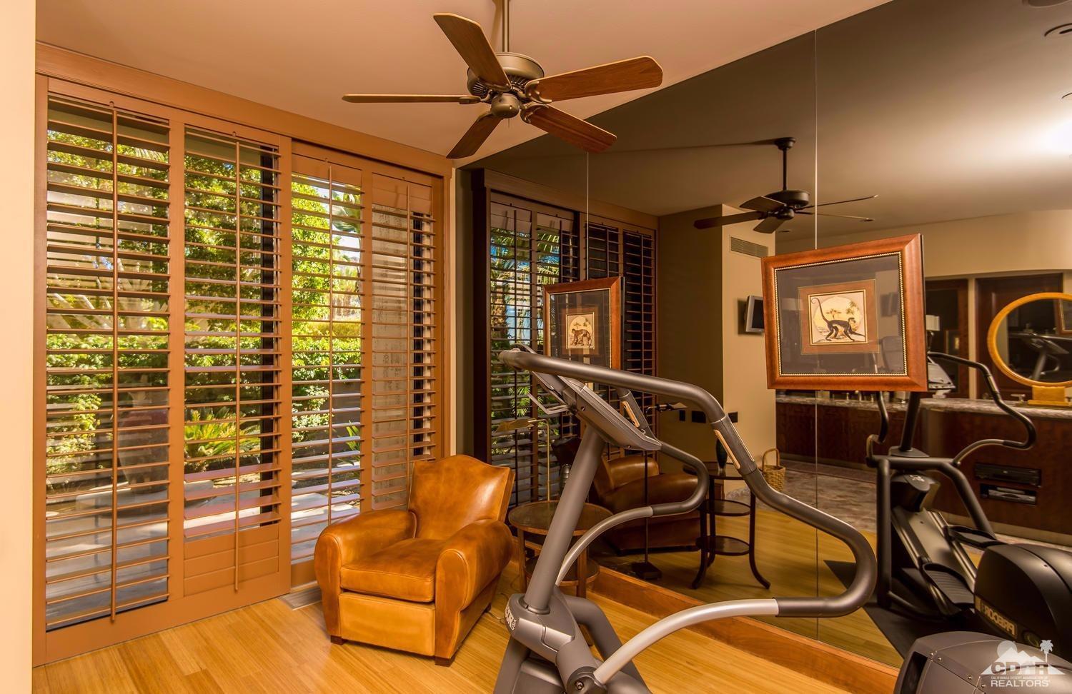 70416 Placerville Road Rancho Mirage, CA 92270 - Photo 18 of 32 a room with gym equipment