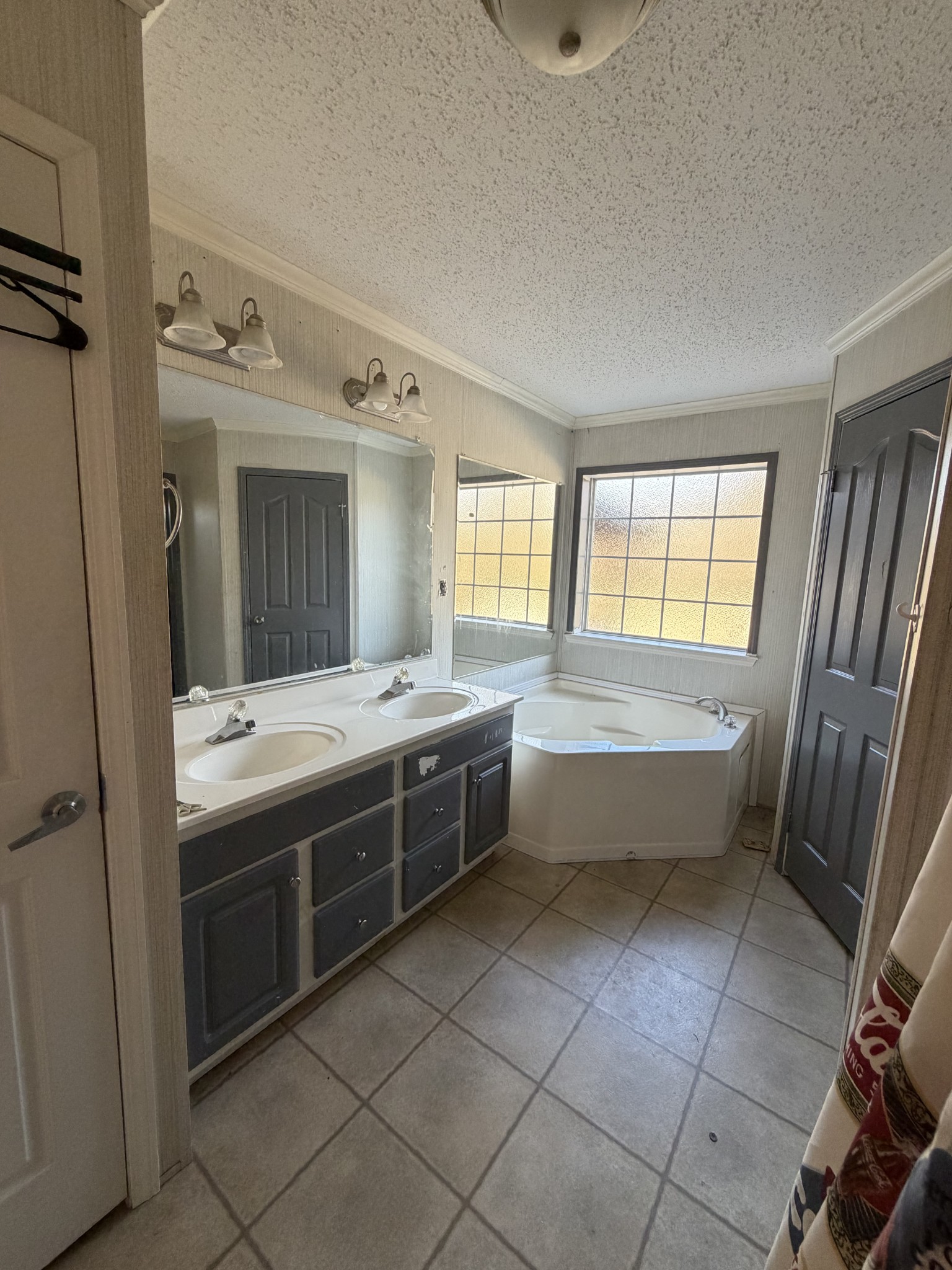 7010 Lynchburg Road Winchester, TN 37398 - Photo 9 of 22 a large bathroom with a tub sink and mirror
