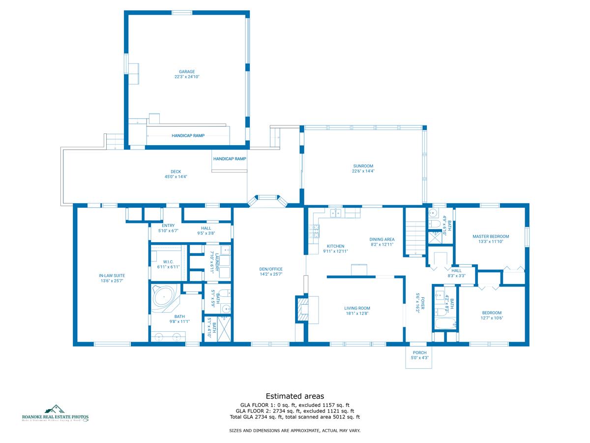 4043 Country Club Road Troutville, VA 24175 - Photo 38 of 39 Entry level floorplan