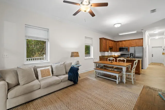 a bedroom with a bed and a dresser in it