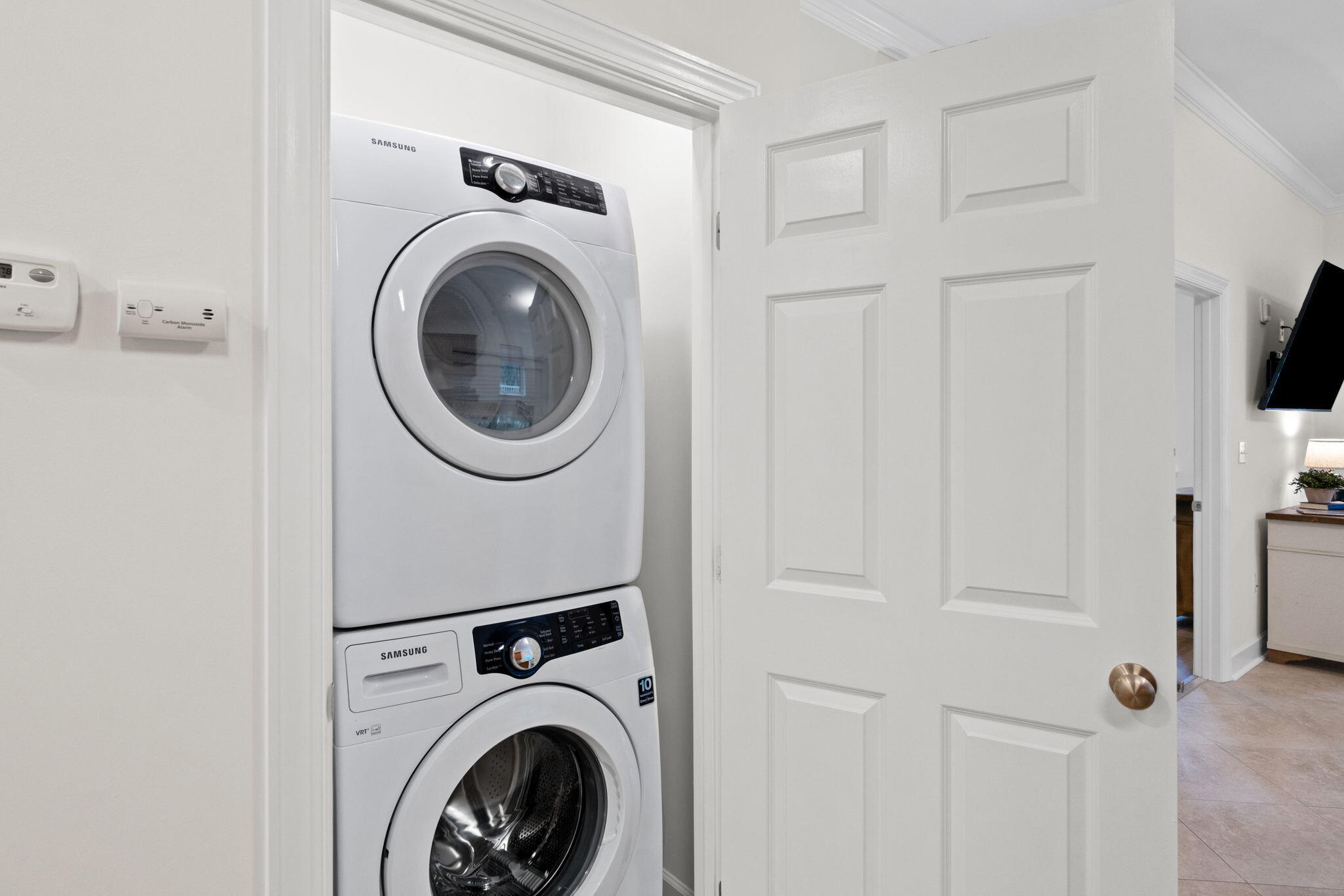 231 Somerset Bridge Road, Unit 2101 Santa Rosa Beach, FL 32459 - Photo 36 of 48 a utility room with dryer and washer