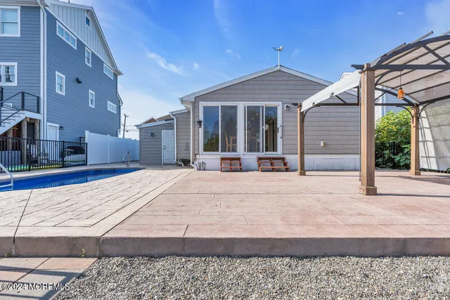 a view of a balcony with chairs
