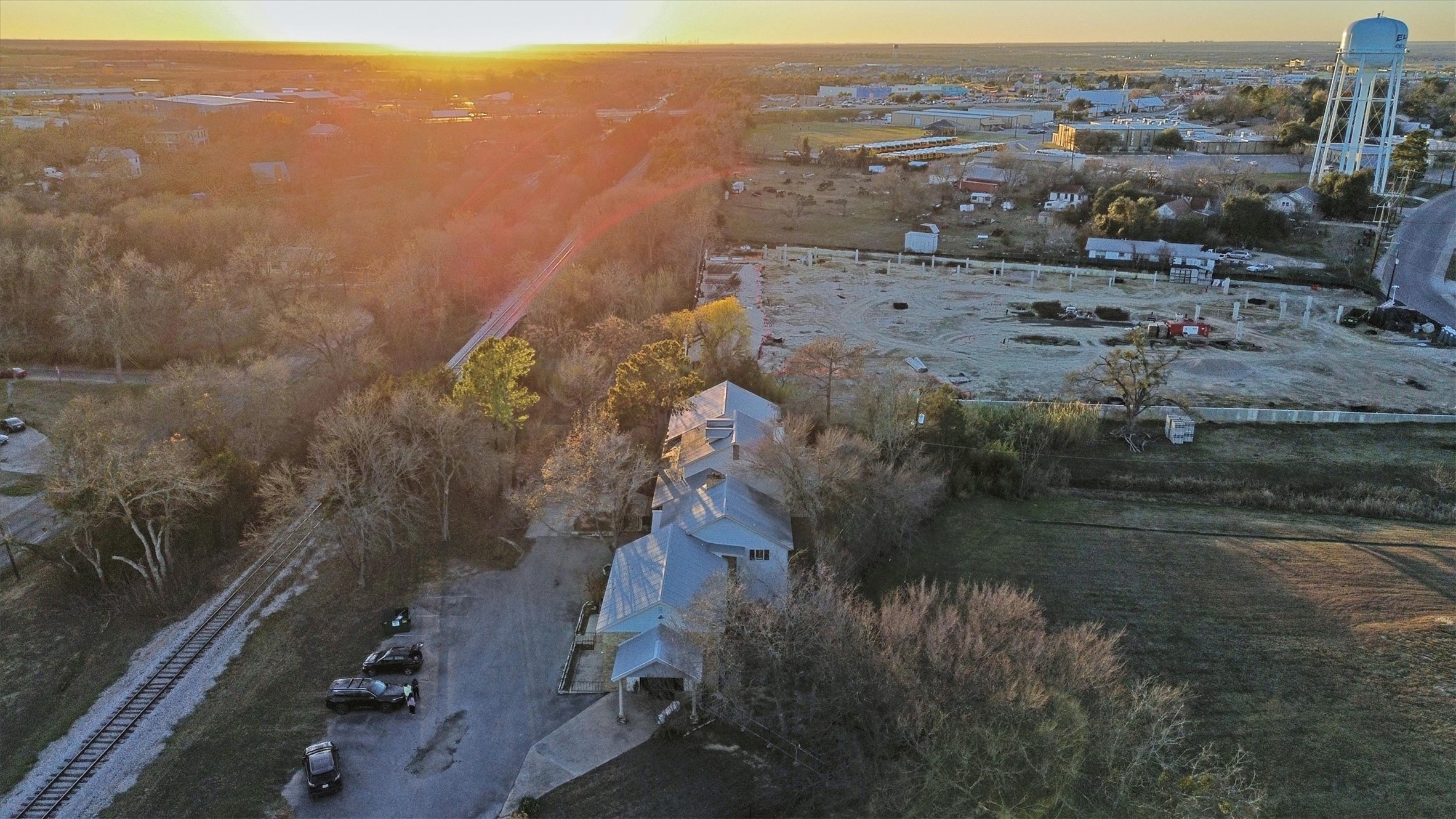 416 Depot Street Elgin, TX 78621 - Photo 20 of 21 an aerial view of house with yard