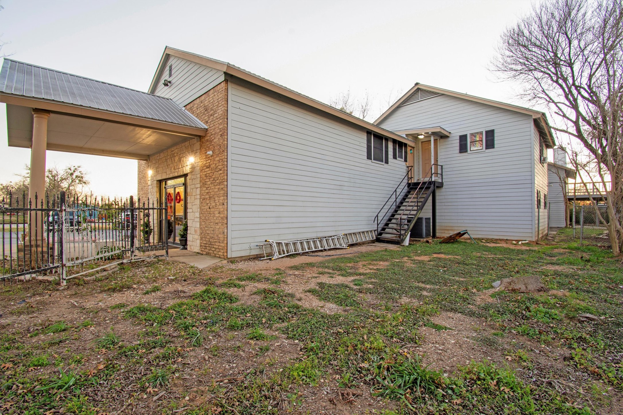 416 Depot Street Elgin, TX 78621 - Photo 4 of 21 a view of a backyard of the house
