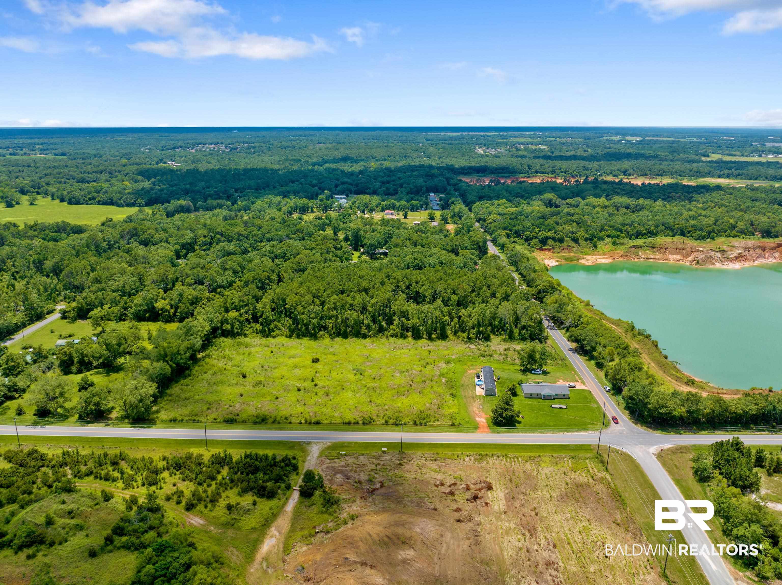 0 Breckner Road Foley, AL 36535 - Photo 5 of 12 Bird's eye view featuring a water view