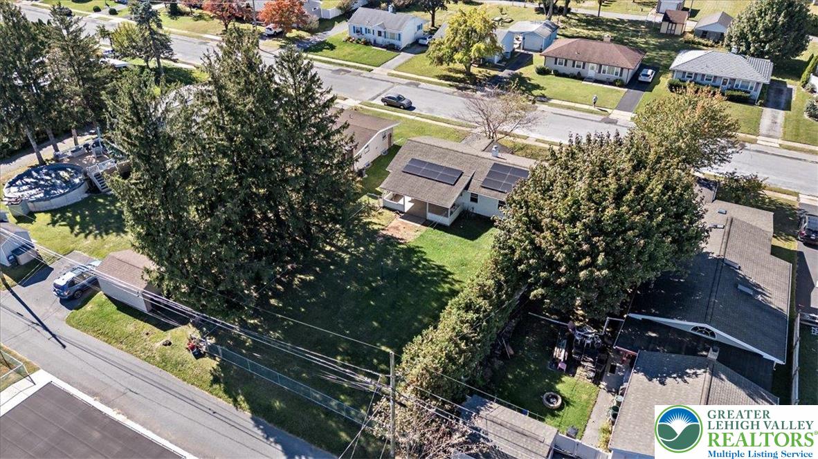 109 South 8th Street Coplay, PA 18037 - Photo 37 of 47 an aerial view of residential houses with outdoor space