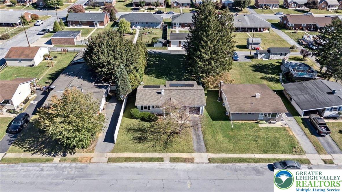 109 South 8th Street Coplay, PA 18037 - Photo 38 of 47 an aerial view of residential houses with outdoor space