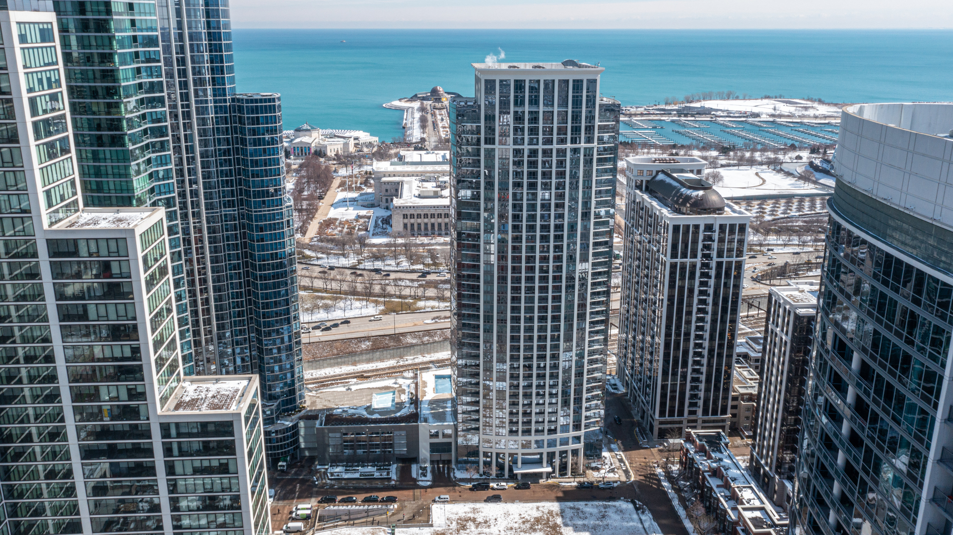 1235 South Prairie Avenue, Unit 706 Chicago, IL 60605 - Photo 15 of 15 a view of a city with tall buildings