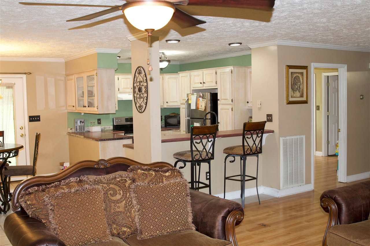 91 Collins Street Ripley, TN 38063 - Photo 4 of 18 a living room with furniture and a chandelier