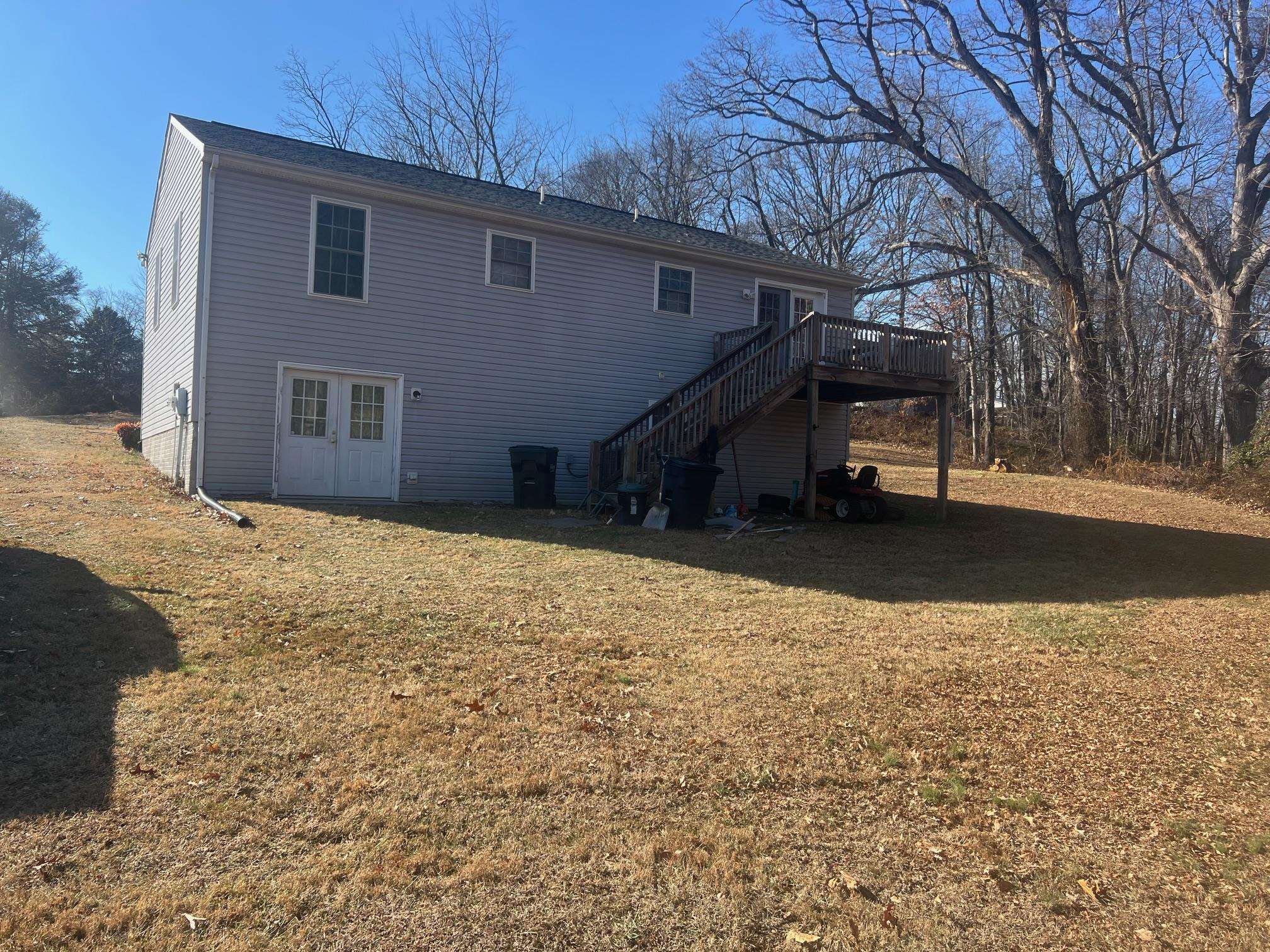 512 F Street Staunton, VA 24401 - Photo 4 of 27 a backyard of a house with large trees