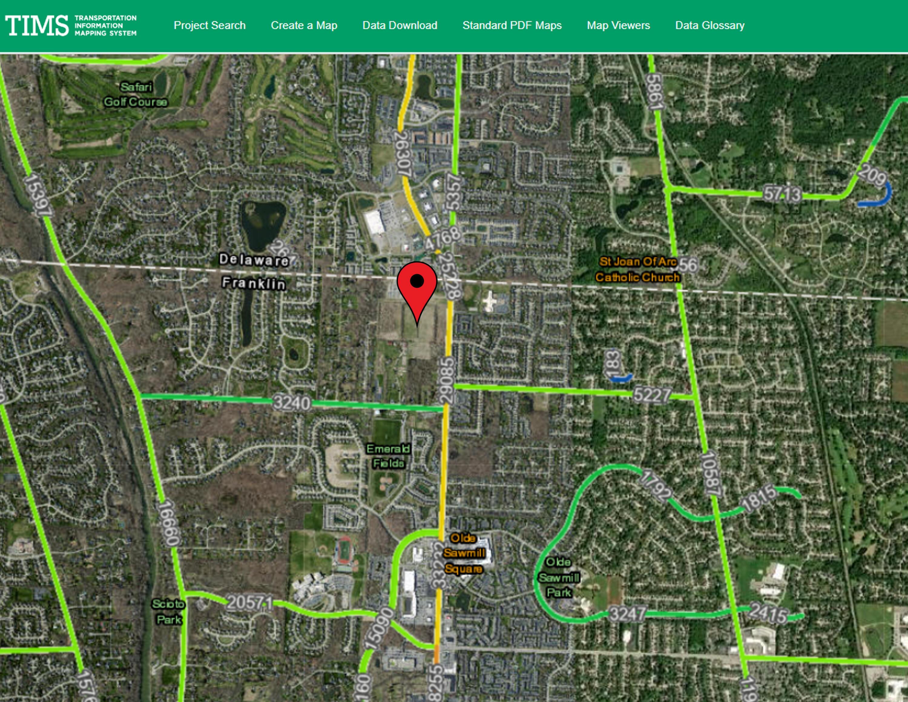 0 Sawmill Road Dublin, OH 43016 - Photo 7 of 14 Traffic Map