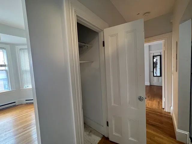 a view of wooden floor