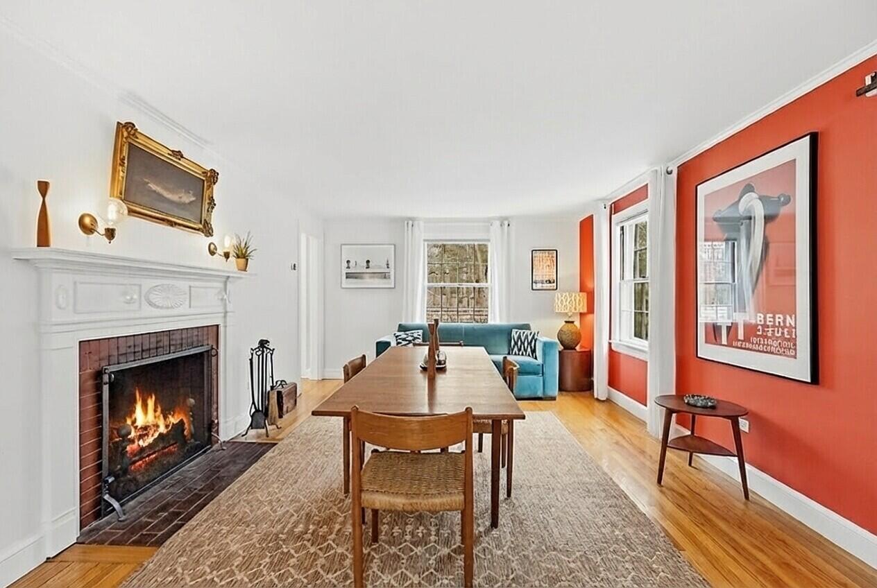 21 Johnson Road Falmouth, ME 04105 - Photo 24 of 71 Dining Room With Fireplace