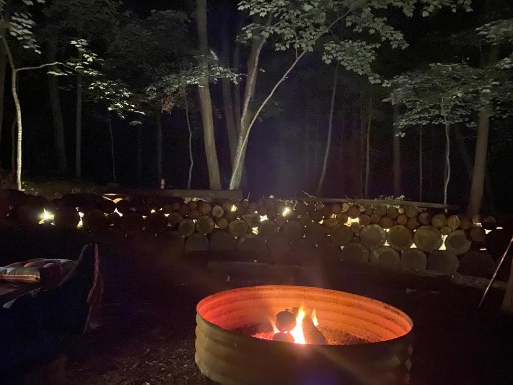 21 Johnson Road Falmouth, ME 04105 - Photo 62 of 71 Back Yard fire pit