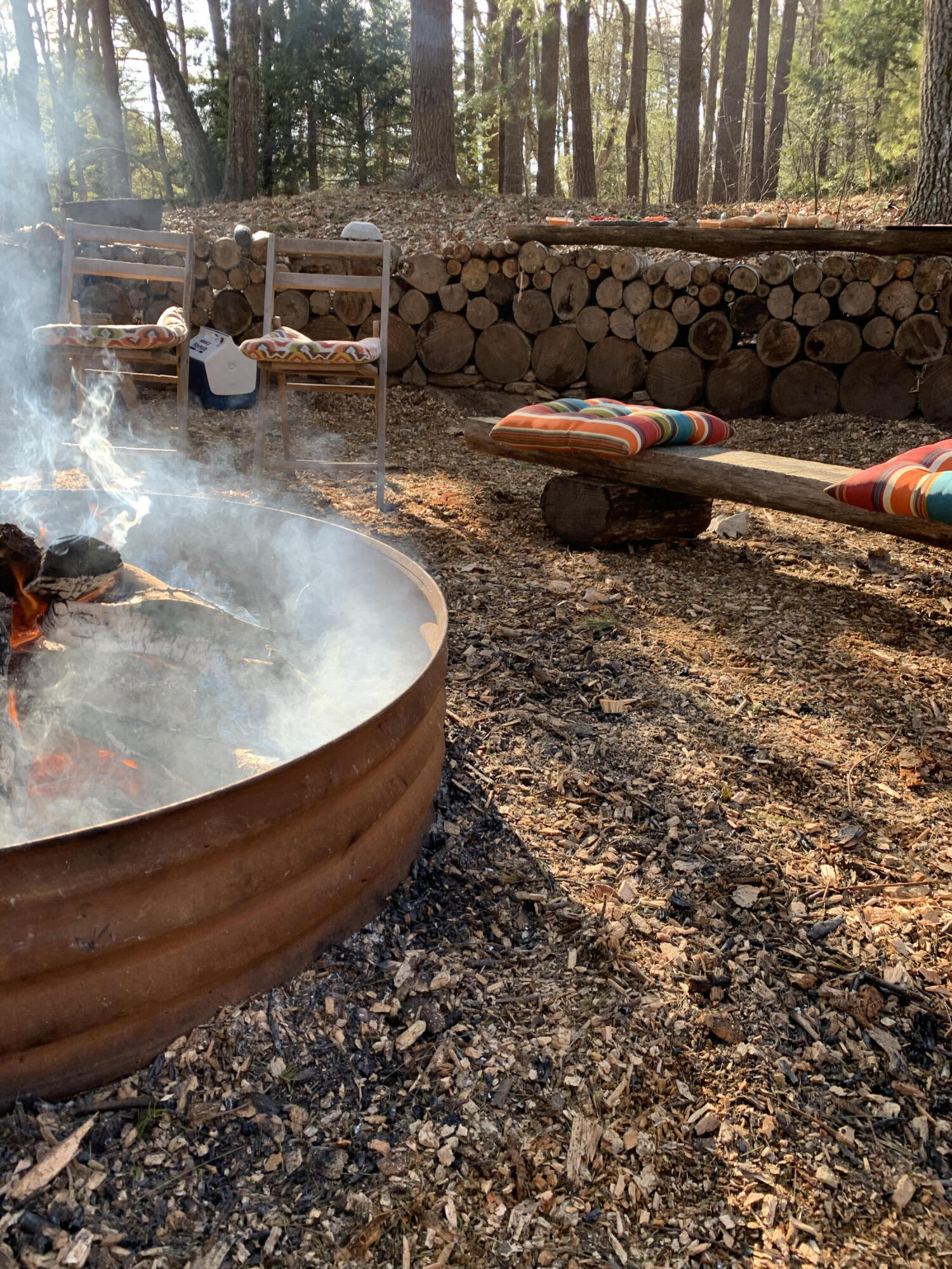 21 Johnson Road Falmouth, ME 04105 - Photo 63 of 71 Back yard firepit