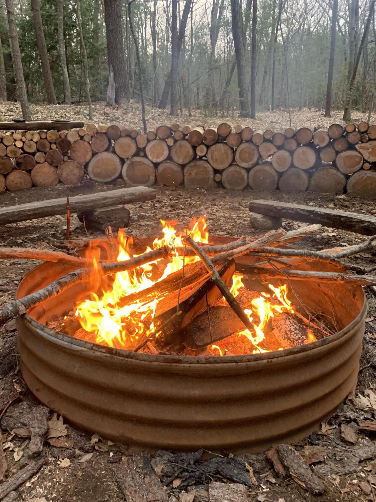 21 Johnson Road Falmouth, ME 04105 - Photo 64 of 71 Back yard fire pit