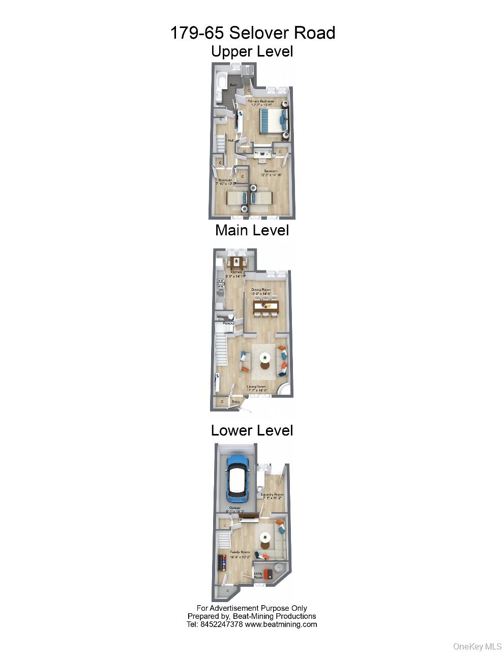 179-65 Selover Road Queens, NY 11434 - Photo 33 of 33 Floor planAll floors