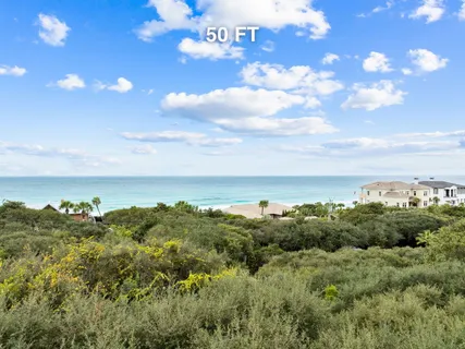 a view of an ocean from a terrace