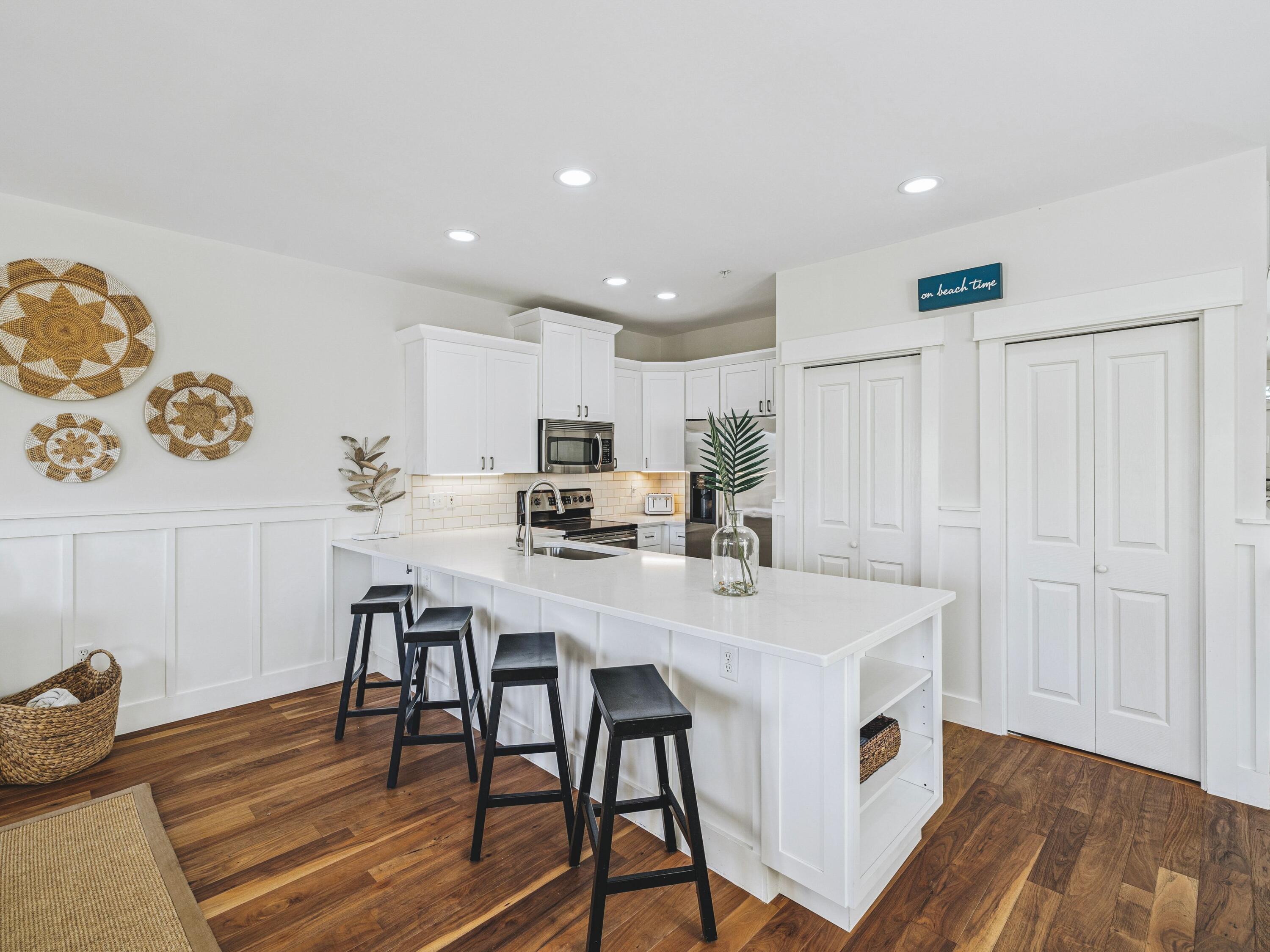 4281 East County Highway 30A, Unit 203 Santa Rosa Beach, FL 32459 - Photo 16 of 35 a view of kitchen with breakfast area
